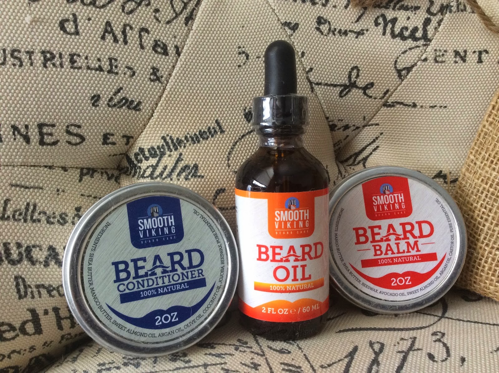 Nesca's Nook Smooth Viking Beard Oil, Balm & Conditioner Review